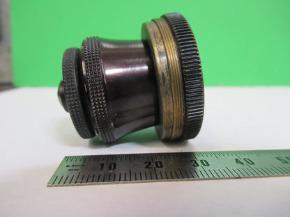 ANTIQUE BRASS  CONDENSER PART  WATSON MICROSCOPE PART AS PICTURED &R2-B-68