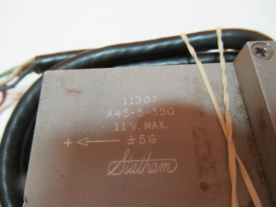 VINTAGE STATHAM ACCELEROMETER VIBRATION SENSOR AS PICTURED #16-A-42