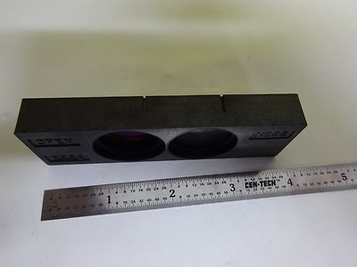 MICROSCOPE PART NIKON FILTER DICHROIC GREEN SLIDE OPTICS AS IS BIN#W5-20