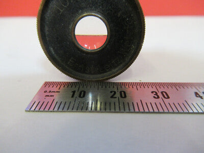 Antique Ernst Leitz Wetzlar Eyepiece 10X Microscope Part