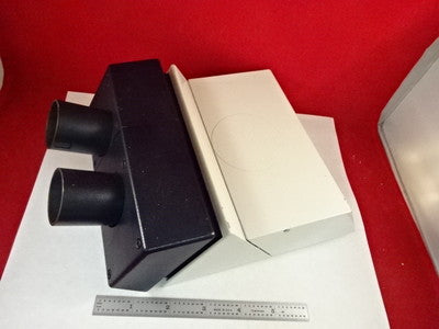 Microscope Part Leica Germany Dmr Dmrb Head Optics Binocular