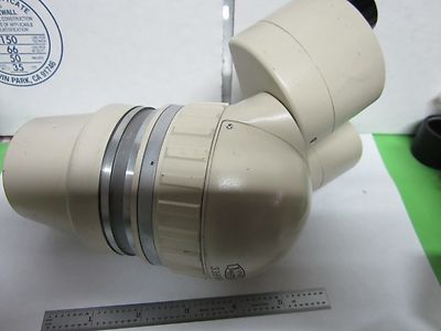 STEREO MICROSCOPE HEAD OLYMPUS PART 338909 OPTICS  WITHOUT EYEPIECE BIN#L4-14