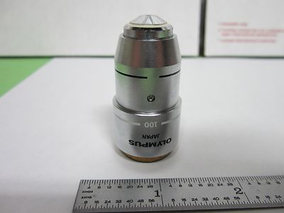 Microscope Part Objective Olympus Japan E A100 Optics