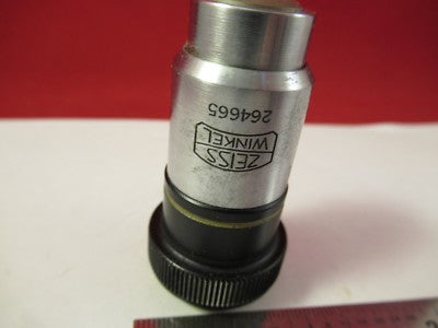 ZEISS WINKEL GERMANY OBJECTIVE 40X 160/ OPTICS MICROSCOPE PART &92-A-10