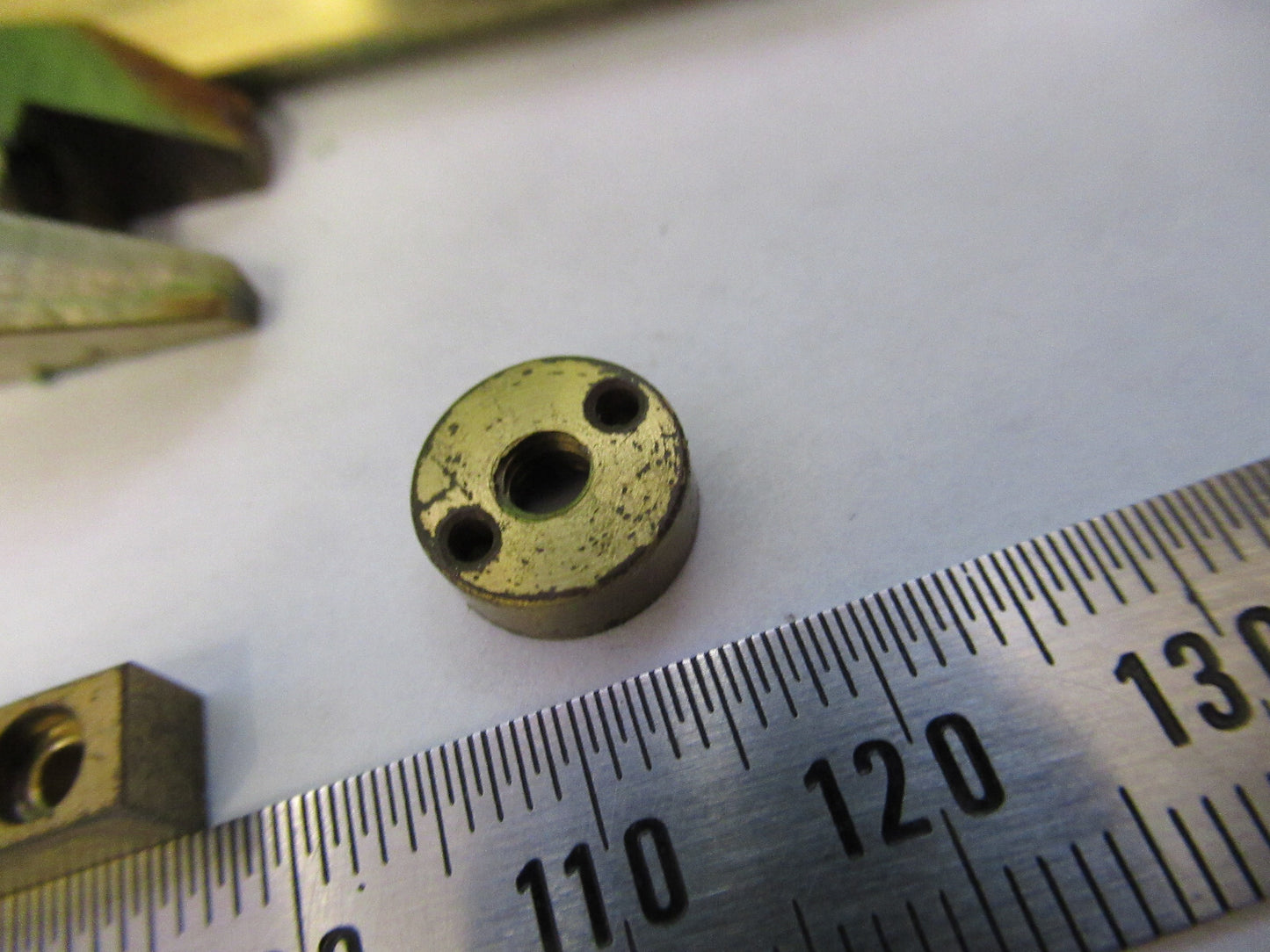 Carl Zeiss AG Germany Antique Brass Parts Microscope Part