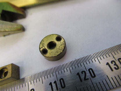 Carl Zeiss AG Germany Antique Brass Parts Microscope Part