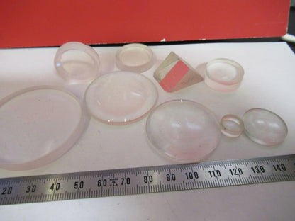 OPTICAL LOT LENSES ASSORTED OPTICS S4-B-69