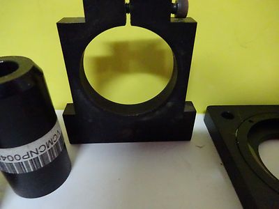 OPTICAL LOT FIXTURES MOUNTS NEWPORT FOR LINSES LASER OPTICS AS IS BIN#P8-07