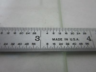 Microscope Part Vintage Glass Specimen Stage Table [chipped]