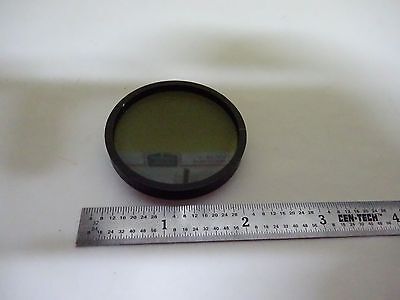 MICROSCOPE PART POLARIZER POL [delaminated] ILLUMINATOR OPTICS AS IS BIN#X1-48