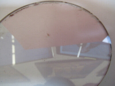 FOR PARTS GLASS PLATE STAGE STEREO MICROSCOPE PART OPTICS AS PICTURED #B1-A-04