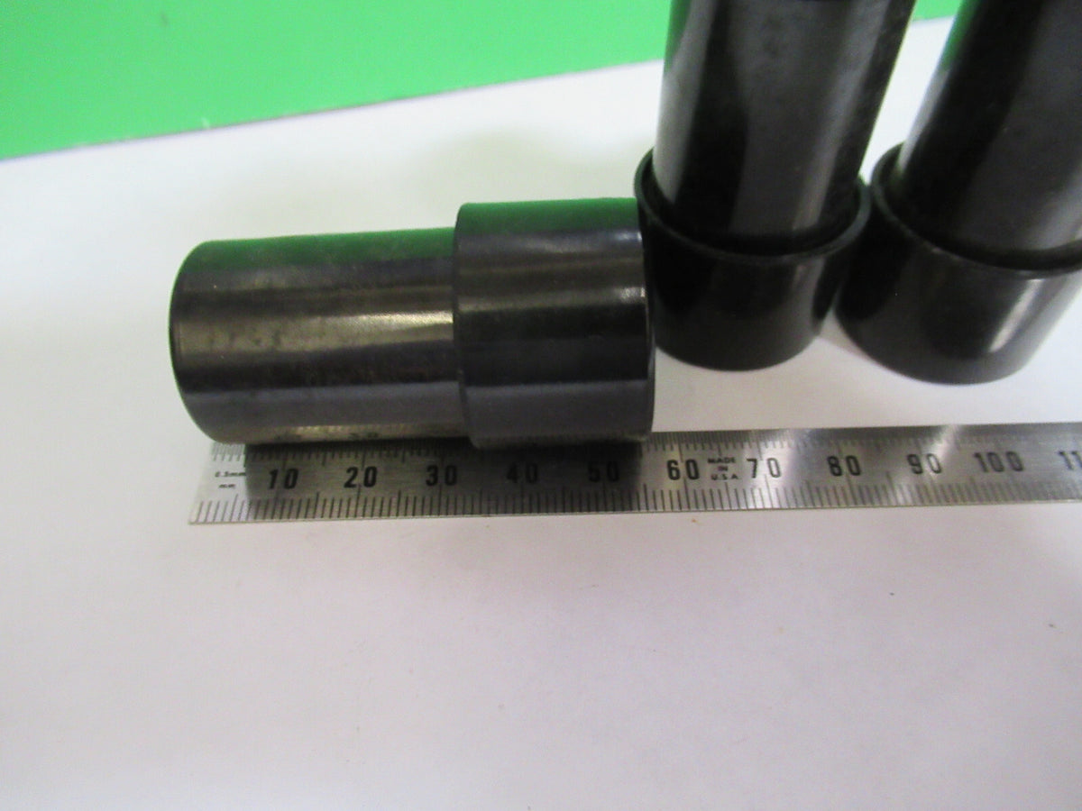 AO SPENCER LOT 3 ea plastic cans ANTIQUE MICROSCOPE PART AS PICTURED &W1-B-04