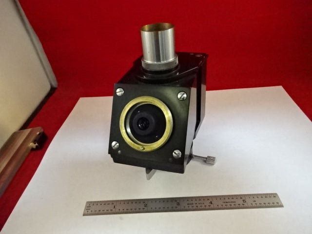 MICROSCOPE PART REICHERT AUSTRIA ZETOPAN HEAD SUPPORT OPTICS AS IS #31-C-98