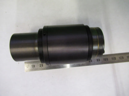 AUS JENA GERMANY LARGE LENS ASSEMBLY OPTICS MICROSCOPE PART AS PICTURED T2-A-56