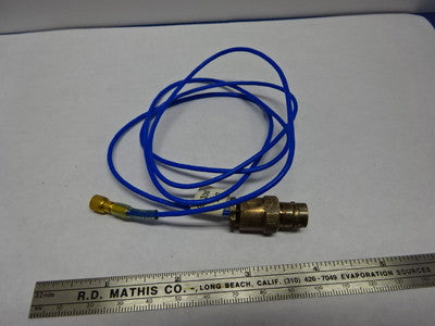 PCB PIEZOTRONICS low noise CABLE 003B03 for ACCELEROMETER VIBRATION AS IS #84-05