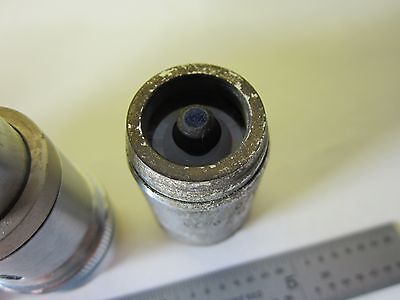 LOT MICROSCOPE OBJECTIVES scratch dent #31-B-04