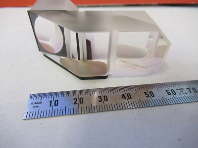 Olympus Japan Glass Prism Head Microscope Part Optics