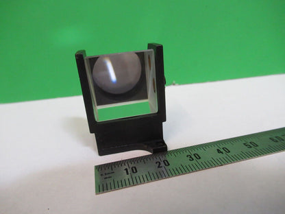 ANTIQUE BAUSCH LOMB OPTICS GLASS PRISM MICROSCOPE PART AS PICTURED #G5-A-109