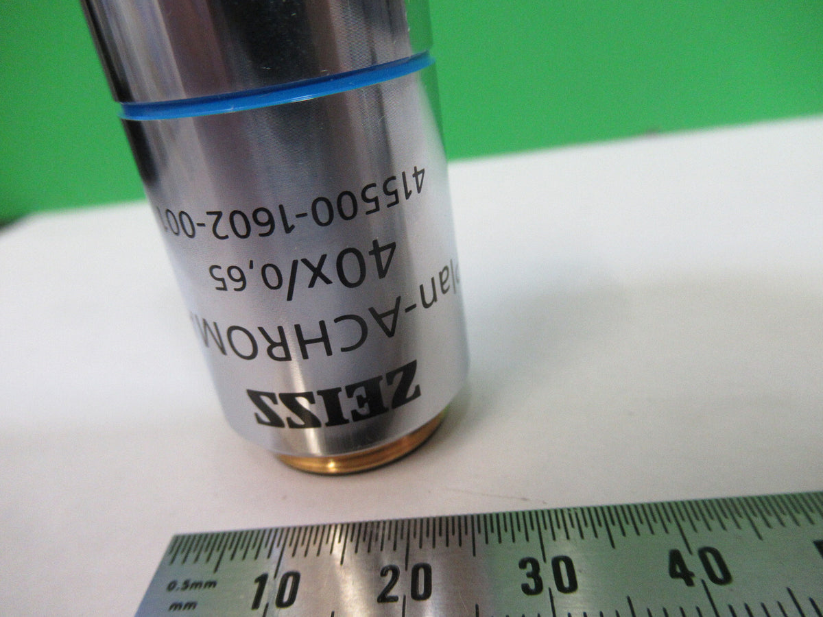 ZEISS PRIMO 40X INFINITY OBJECTIVE LENS MICROSCOPE PART AS PICTURED R7-B-54