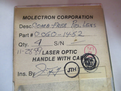 OPTICAL LENS LOT LASER OPTICS AS PICTURED T7-A-71