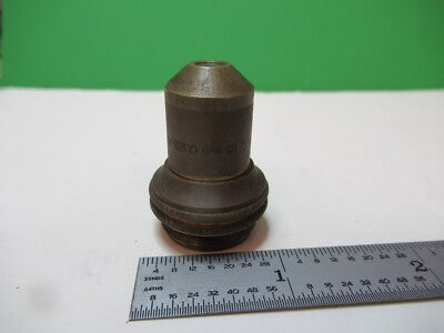 Antique Brass Bausch & Lomb Objective 16mm Microscope Part