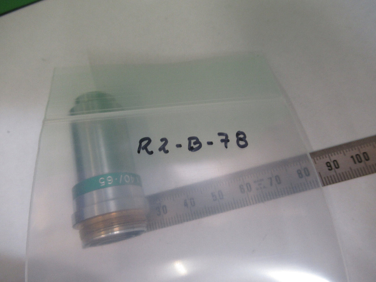 WATSON LONDON  PARA 40X OBJECTIVE OPTICS MICROSCOPE PART AS PICTURED R2-B-78