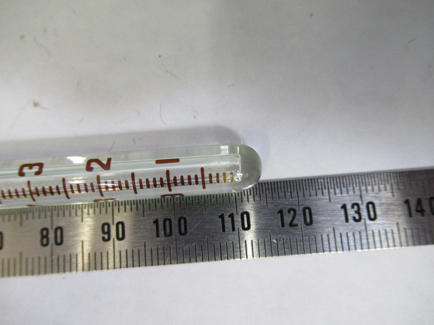 TEST TUBE ALOE 1 ML HEMATOCYTO BLOOD TEST MICROSCOPE PART AS PICTURED B7-B-08