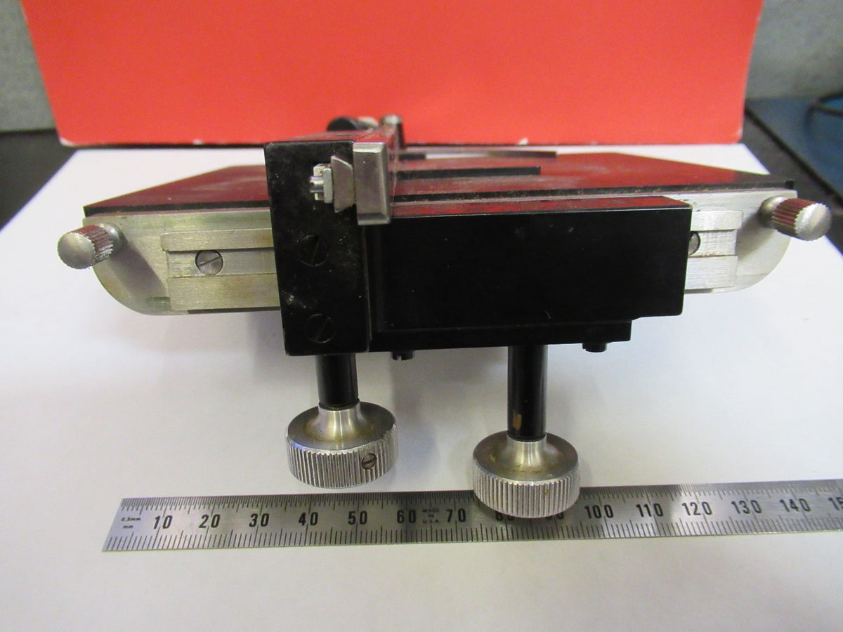 Antique Bausch & Lomb Xy Stage Table Microscope Part