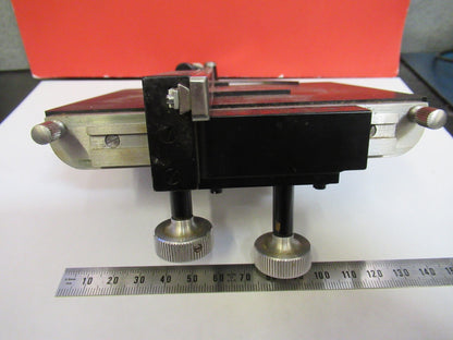 Antique Bausch & Lomb Xy Stage Table Microscope Part