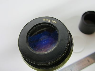 OPTISCHE ZEISS PRO Okular-Mikroskop-Optik [untere Linse hat getroffen] BIN#G5-H-12
