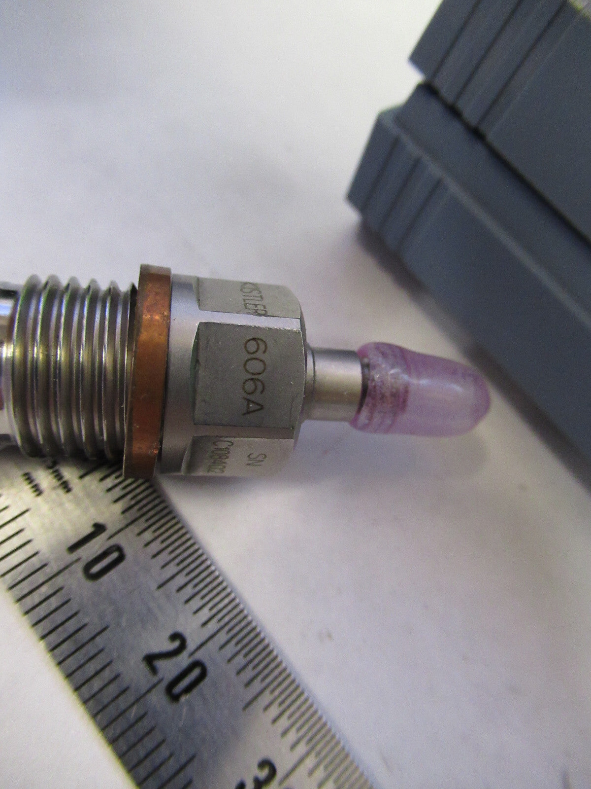 KISTLER QUARTZ 606A 3,000 psi SENSOR PRECISION PRESSURE AS PICTURED A2-FD-01