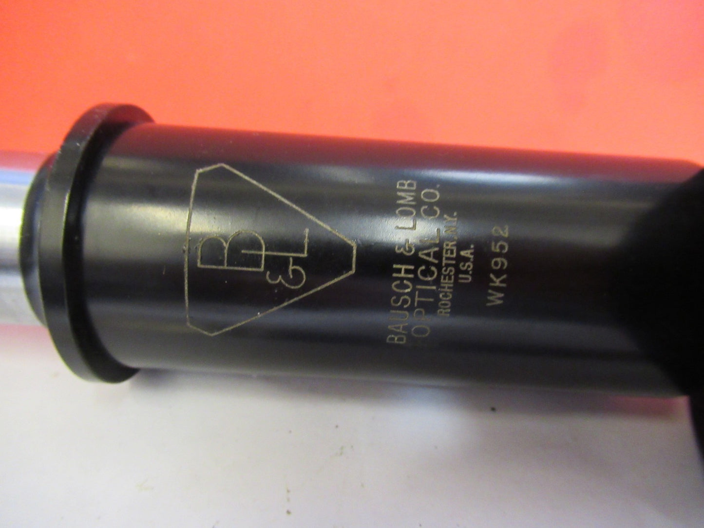 ANTIQUE BAUSCH LOMB tubus + nosepiece MICROSCOPE PART AS PIC V7-A-38