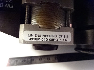Leica Dmr Germany Motorized Filter Change Wheel Lin Microscope Part Optics