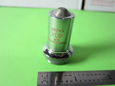 Optical Microscope Part Unitron Objective Dm Phase Contrast 40X Optics