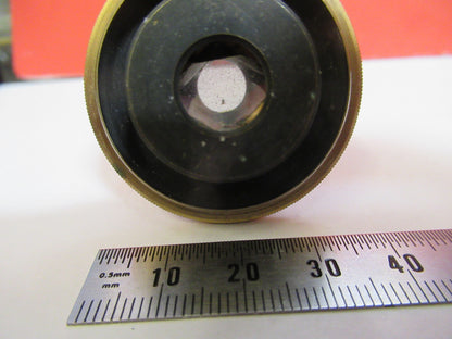 ANTIQUE BRASS UK CONDENSER BECK POLARIZER POL MICROSCOPE AS PICTURED &F8-A-57