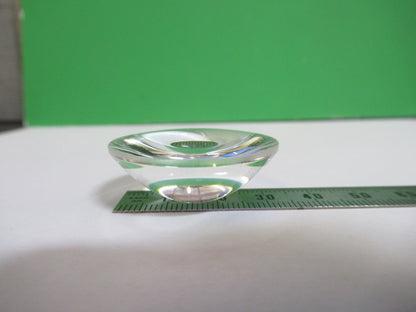 WILD HEERBRUGG SWISS M11 GLASS CONVEX LENS MICROSCOPE PART as pictured Q5-B-01