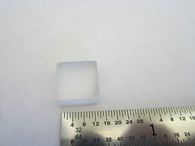 OPTICAL SQUARE MIRROR LASER OPTICS [chip on corner] DWR#1B viii