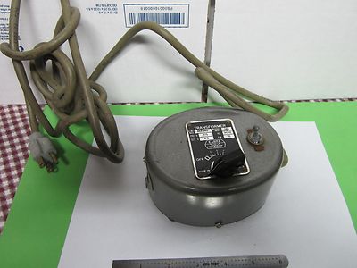 Microscope Part Ernst Leitz Vintage Transformer Lamp Illuminator
