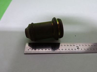 ANTIQUE MICROSCOPE LEITZ GERMANY OBJECTIVE #3 OPTICS #P8-C-13
