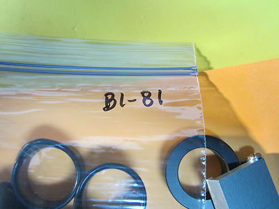 MICROSCOPE PART REICHERT AUSTRIA LOT accessories OPTICS BIN#B1-81