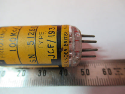 Antique Gec Xtal Quartz Crystal Frequency Control Radio