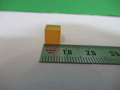 IR OPTICAL INFRARED OPTICS ZnSe CUBE LENS LASER OPTICS AS IS #Z5-A-62