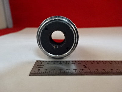 MICROSCOPE PART UNITRON MF10 OBJECTIVE OPTICS AS IS #AN-17