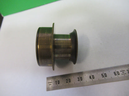 Antique Brass Grunow Rare Ocular Eyepiece Microscope Part