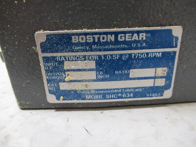 BOSTON SPEED REDUCER 7245G VERY HEAVY AS PICTURED &LAB