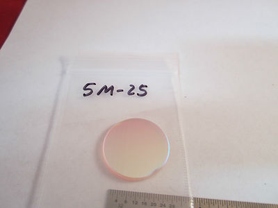 OPTICAL COATED FILTER MIL SPEC LASER OPTICS BIN#5M-25