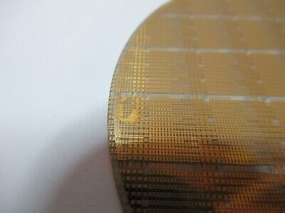 SAPPHIRE WAFER CRYSTAL with COMPONENTS PLATINUM GOLD COAT AS PICTURED &18-A-53