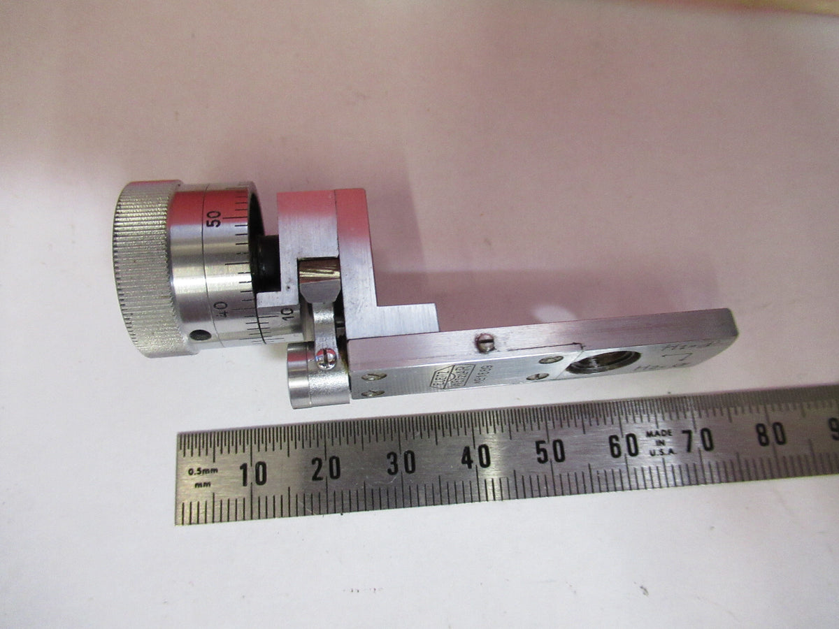 LEITZ GERMANY BEREK COMPENSATOR OPTICS MICROSCOPE PART AS PICTURED S4-B-56