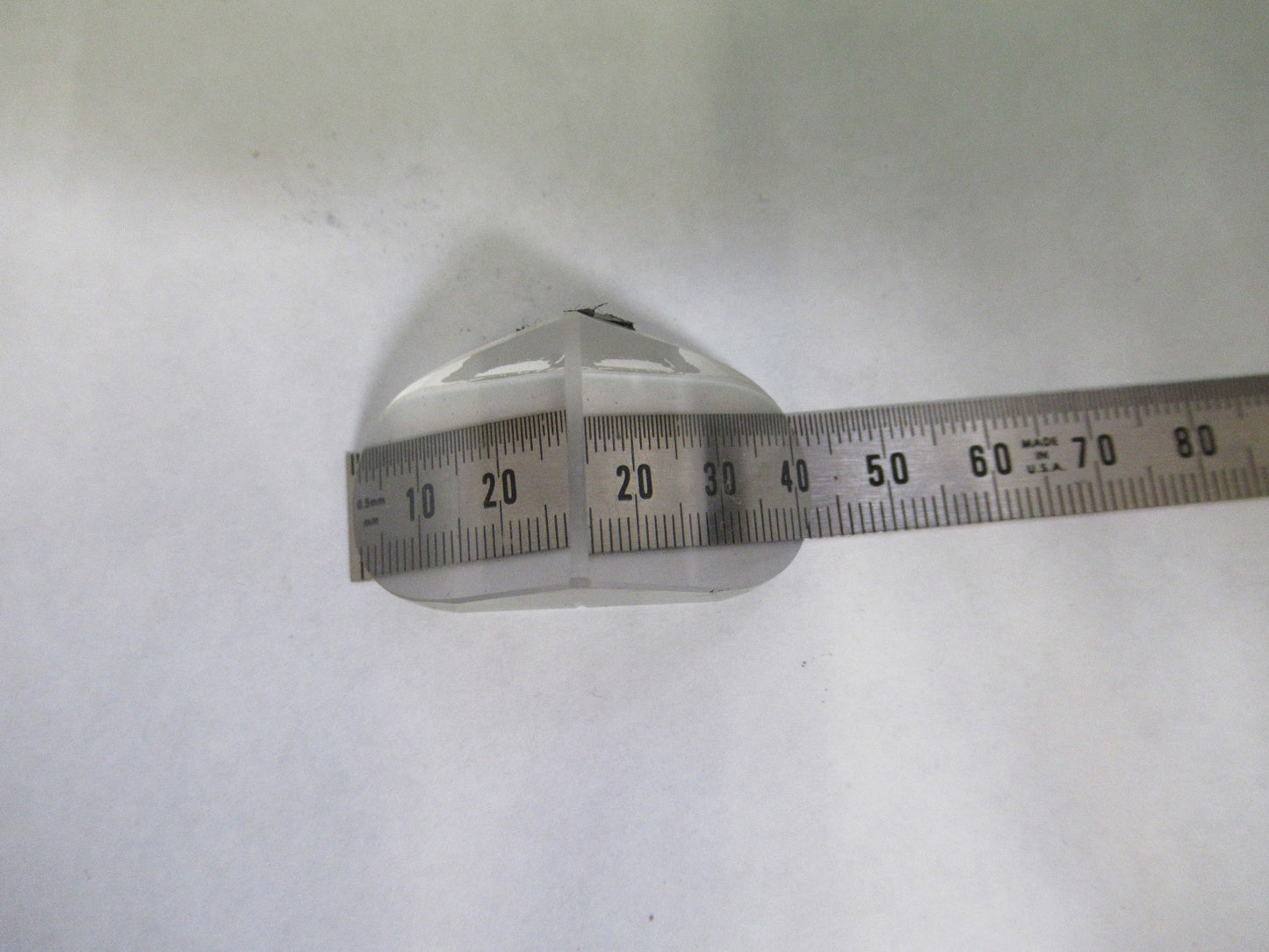 CBS KASSEL GLASS PRISM OPTICS MICROSCOPE PART AS PICTURED U8-A-11