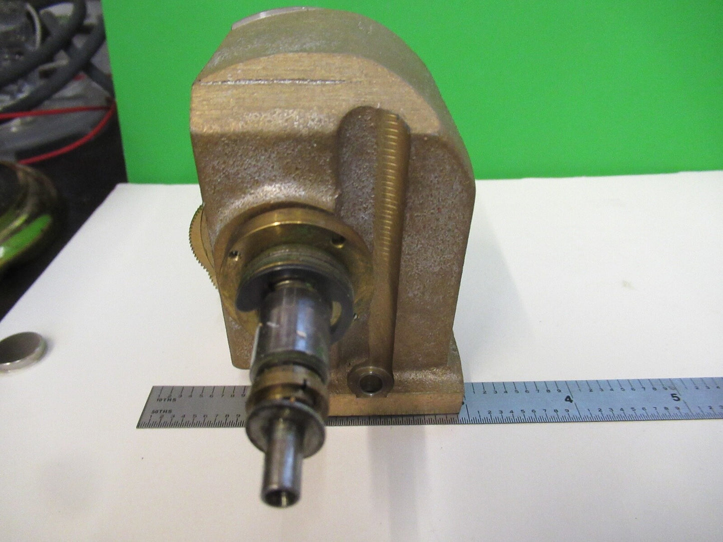 Leica Dmr Germany Mechanism Stage Assembly Microscope Part